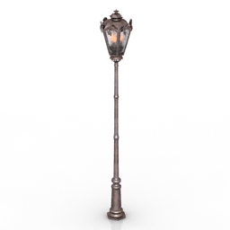 3D Lamppost preview