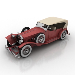 car packard 3D Model Preview #76acc724