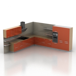3D Kitchen preview