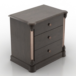 3D Nightstand preview