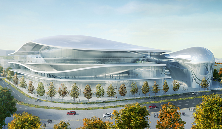 Australia Forum project by Studio Fuksas, Canberra, Australia
