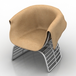 3D Armchair preview