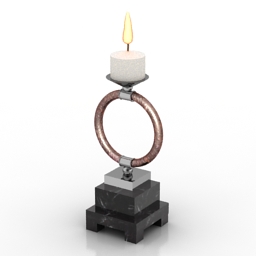 3D Candlestick preview