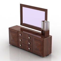 3D Dressing table preview