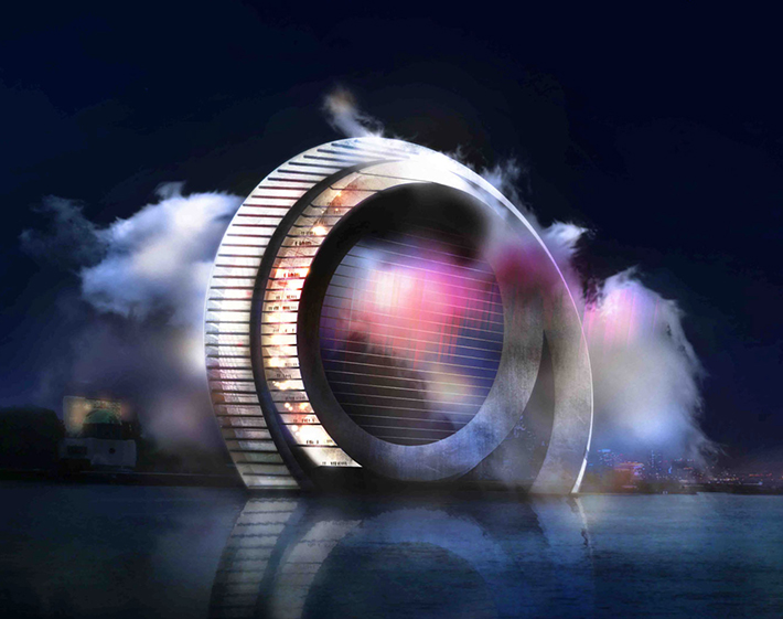 The Dutch Windwheel, Rotterdam, Netherlands