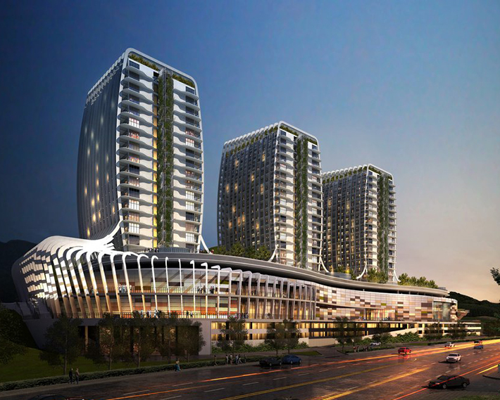 Quarza mixed-use development, Melawati, Malaysia