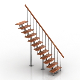 3D Stair preview
