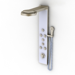 shower massage 3D Model Preview #8e1f4817