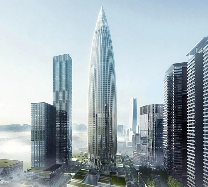 China Resources Headquarters tower, Shenzhen, China
