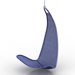 armchair ikea swing 3D Model Preview #2c8941e6