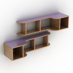 3D Shelves preview