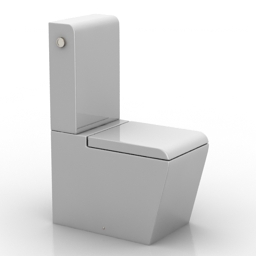3D Lavatory pan preview