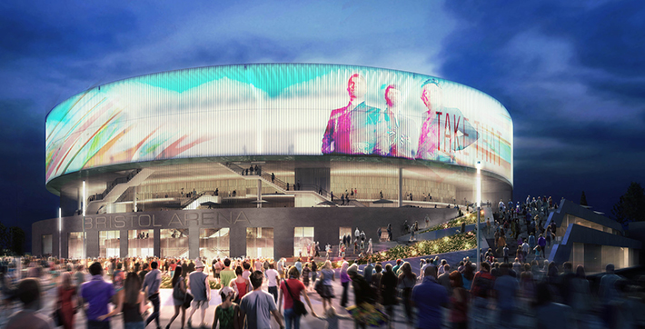 Bristol Arena by Populous, Bristol, United Kingdom