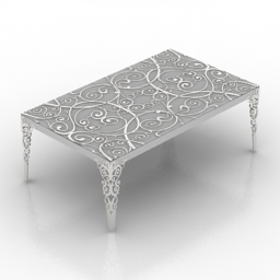 3D Table preview