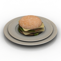 cheeseburger 3D Model Preview #180ed81d
