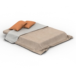 bed 1 3D Model Preview #f8a9aaee