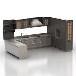 kitchen aran ylenia 3D Model Preview #8e3e0328