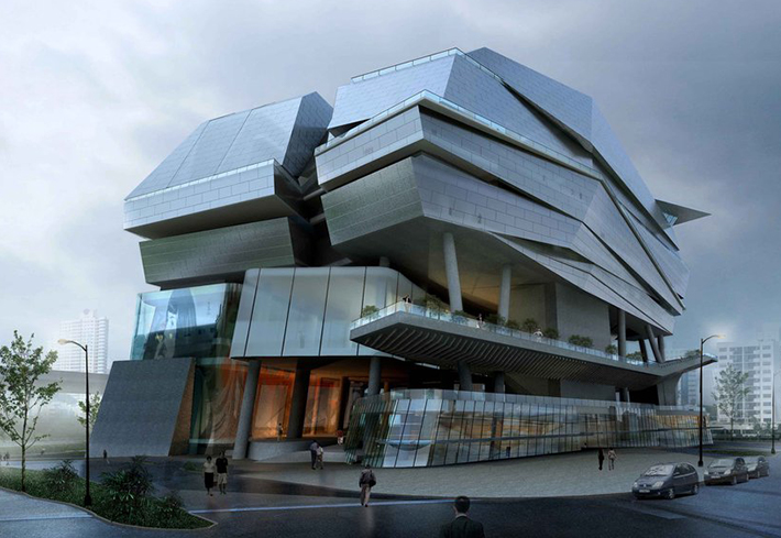 Singapore Civic and Cultural Complex by Aedas