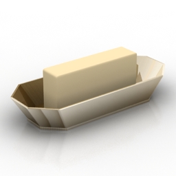 soap dish 3D Model Preview #39f5219a