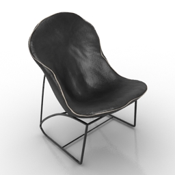 3D Armchair preview