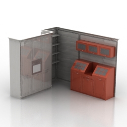 kitchen antares cucine opera 3D Model Preview #52eb80f8