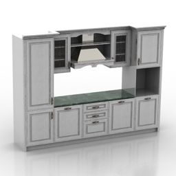 3D Kitchen preview