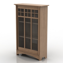 glasscase stickley 3D Model Preview #a3a34286