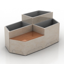 rack for flowers 3D Model Preview #9b638ca8