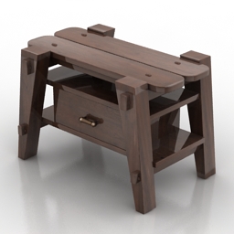3D Nightstand preview
