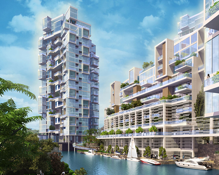 Luxelake Parcel 9 complex, Chengdu, China