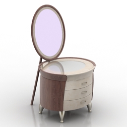 3D Dressing table preview
