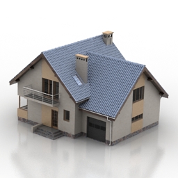 house 3D Model Preview #40fdc211