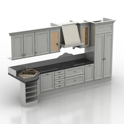 3D Kitchen preview