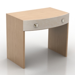 3D Dressing table preview