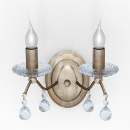 3D Sconce preview