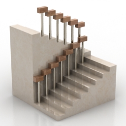 3D Stair preview
