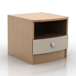 3D Nightstand preview