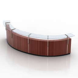 rack reception 4 3D Model Preview #528f6d73