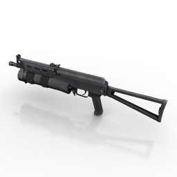 gun pp19 3D Model Preview #8f3515ee