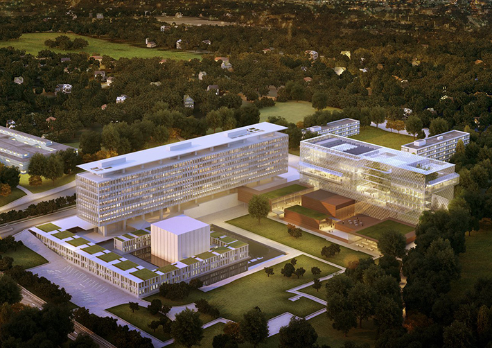 Office Space, WHO’s Geneva Headquarters, Switzerland