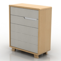 locker 3 3D Model Preview #9fdafd47