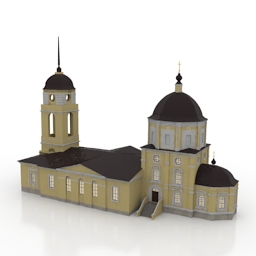 church 3D Model Preview #de553499