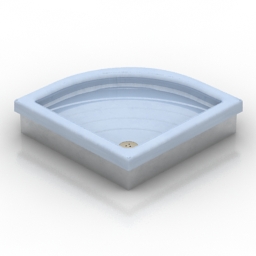 3D Shower tray preview