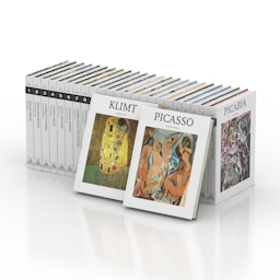 books art series 3D Model Preview #90ae4424