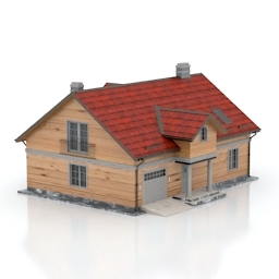 cottage 3D Model Preview #61e60ebe