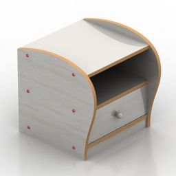 3D Nightstand preview
