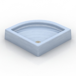 3D Shower tray preview