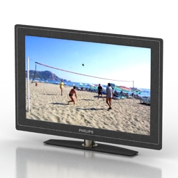 tv set philips 3D Model Preview #550dc6b0