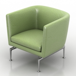 3D Armchair preview