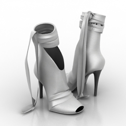 shoes boots 3D Model Preview #7d6093ef